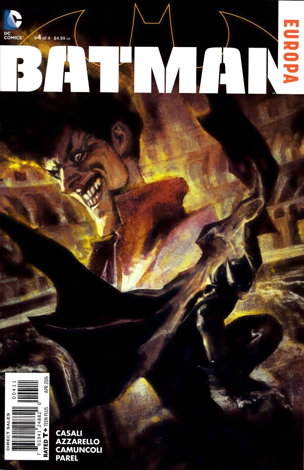 Batman Europa #4 (2016) Very Fine (8.0) DC Comic FREE Shipping over $50