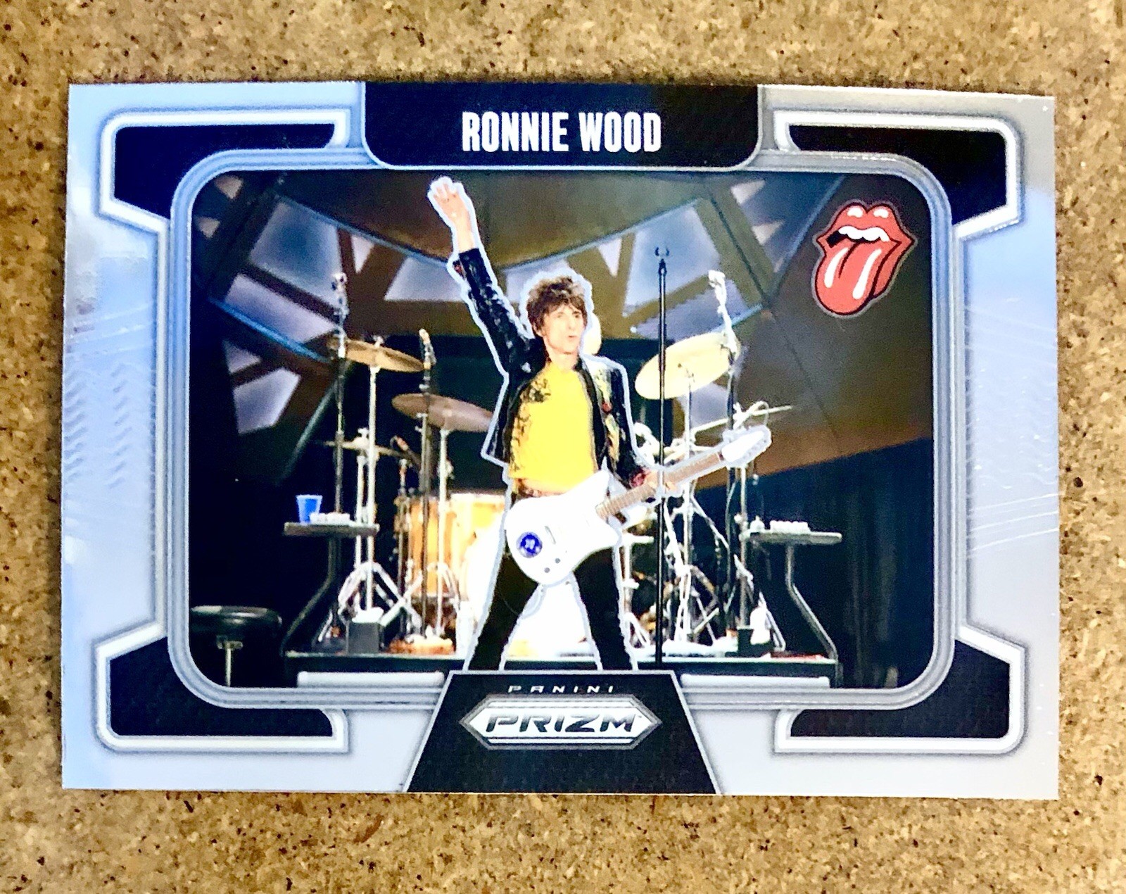2025 Panini Prizm The Rolling Stones Base Horizontal Ronnie Wood #96