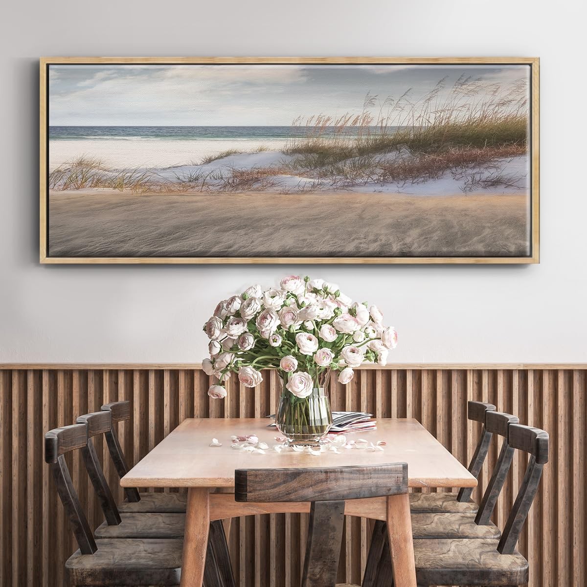 Renditions Gallery Beach Grass & Open Air Floater Frame Nature Prints 20″x50″