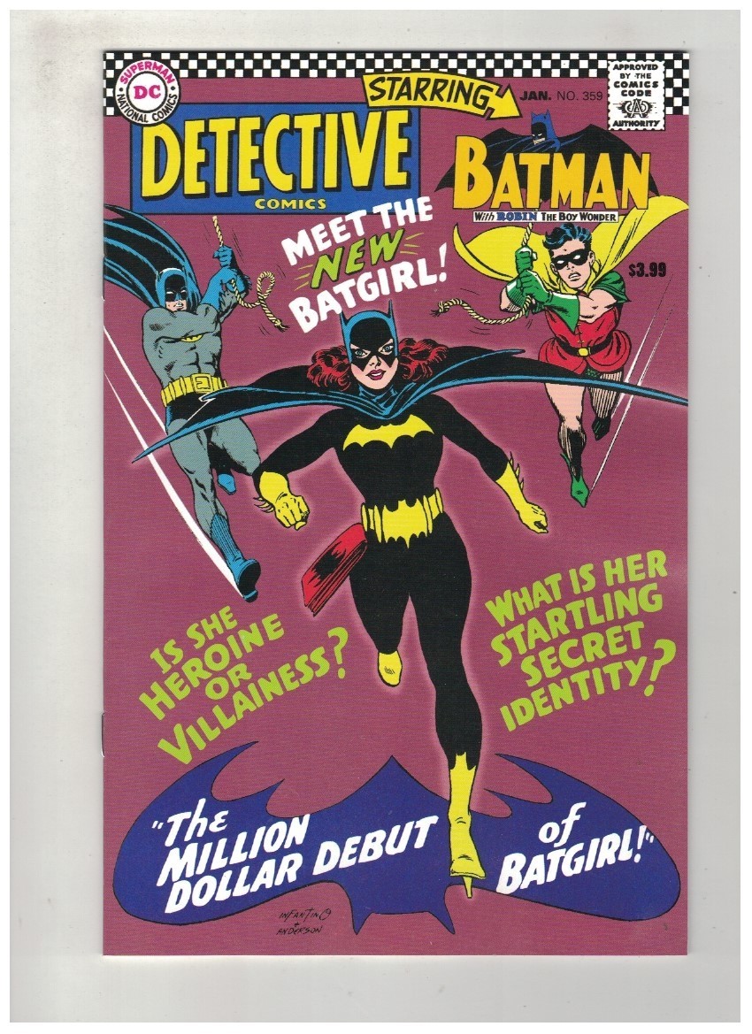 DETECTIVE COMICS #359 FACSIMILE EDITION – 1st APP OF SILVER-AGE BATGIRL DC/2026