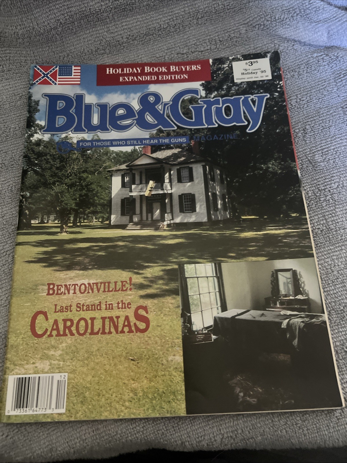 Blue & Gray Vol# 13 Issue# 2 1995 Civil War – Bentonville Last Stand in Carolina