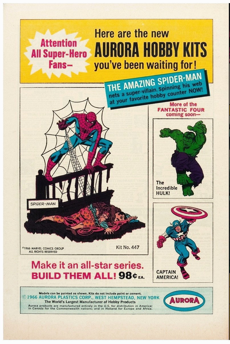 Facsimile reprint covers only to Amazing Spider-Man #45 The Lizard