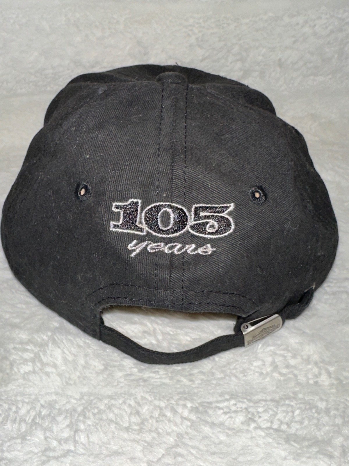 Harley Davidson 105th Anniversary Hat Black One Size fits all Cap