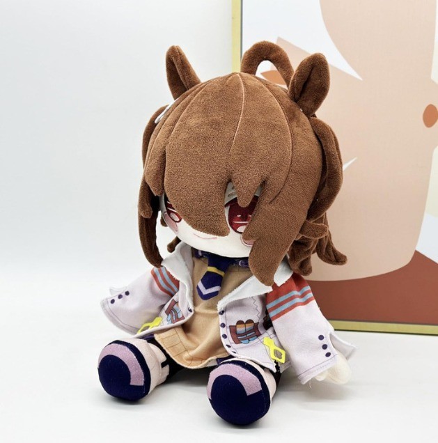 Agnes Tachyon Plush Toy 30CM Soft Stuffed Doll Anime Birthday Gift Collectible