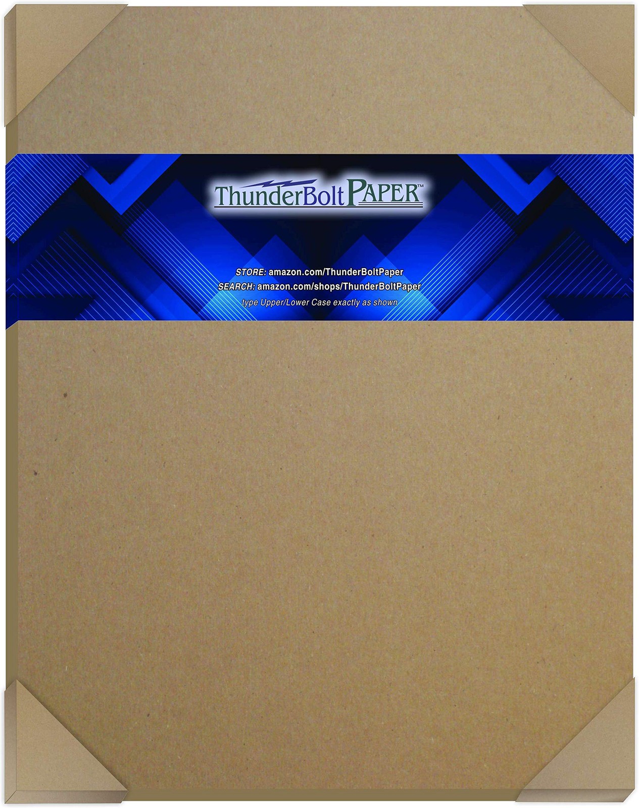 Thunderbolt Paper 100 Chipboard 20Pt Point Thickness Sheets 11 X 14 Inches