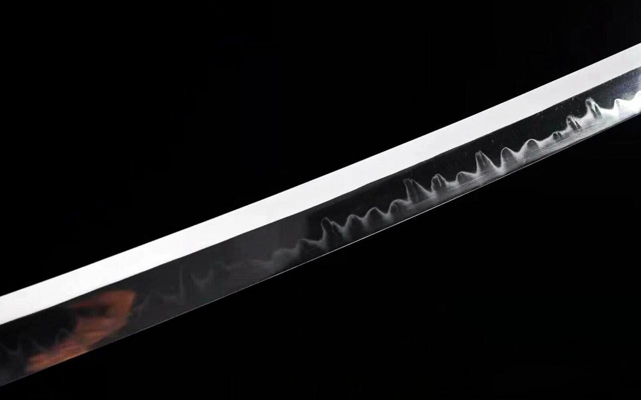 Handmade Razor Sharp Japanese Samurai Katana Sword T10 Clay Tempered Leather