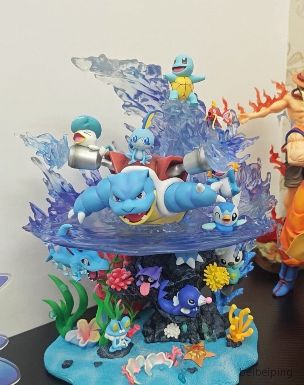 Blastoise Venusaur Animation Figure Ornament Gift Purple PVC New 1PC In Stock