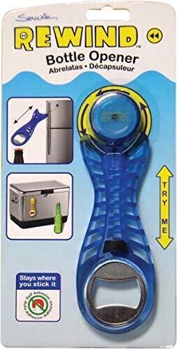 Shrockie Rewind Retractable Bottle Cap Opener 202 1-piece Color will Vary