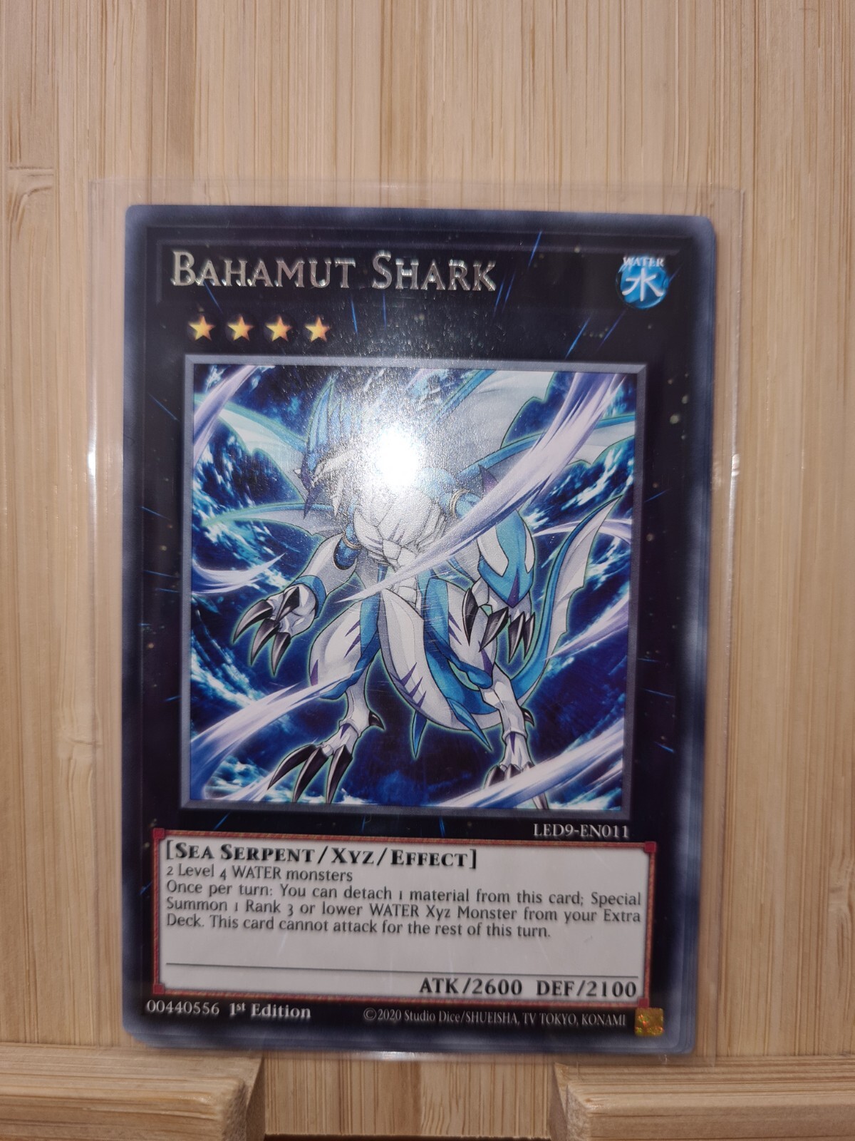 YuGiOh Bahamut Shark LED9-EN011 Rare