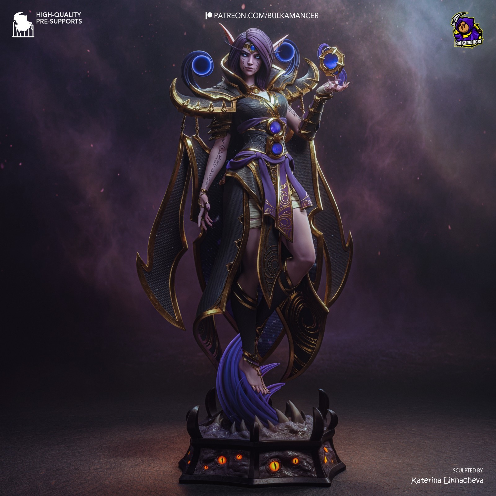 Xal’atath | World of Warcraft Collection | High Quality Unpainted Garage Kit 1:6