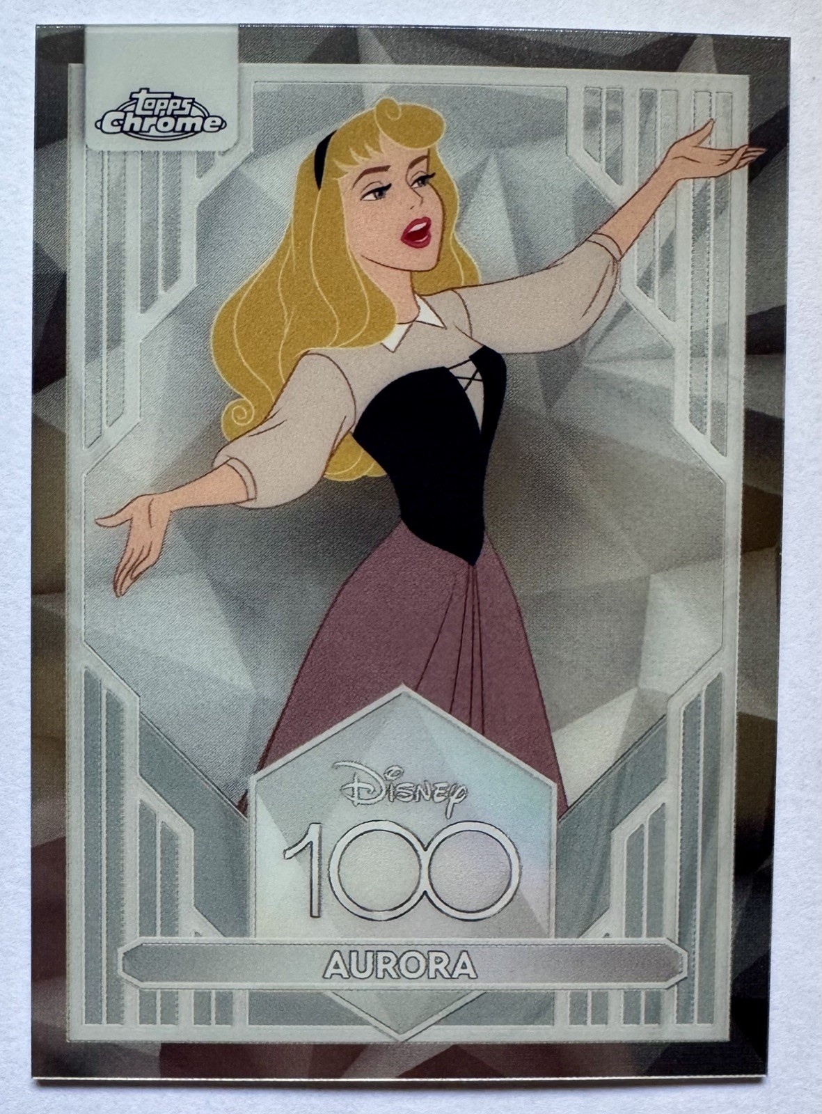 2023 Topps Chrome Disney 100 Aurora #3 Sleeping Beauty
