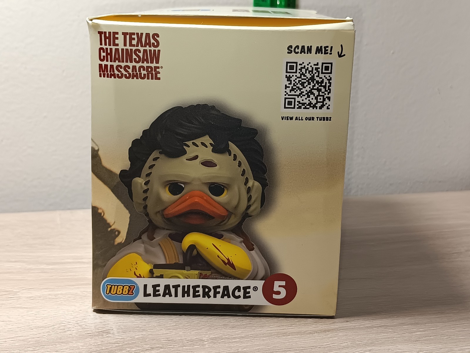 *FREE SHIP* ☠️ 6″ LEATHERFACE Texas Chainsaw Massacre Tubbz Rubber Duck