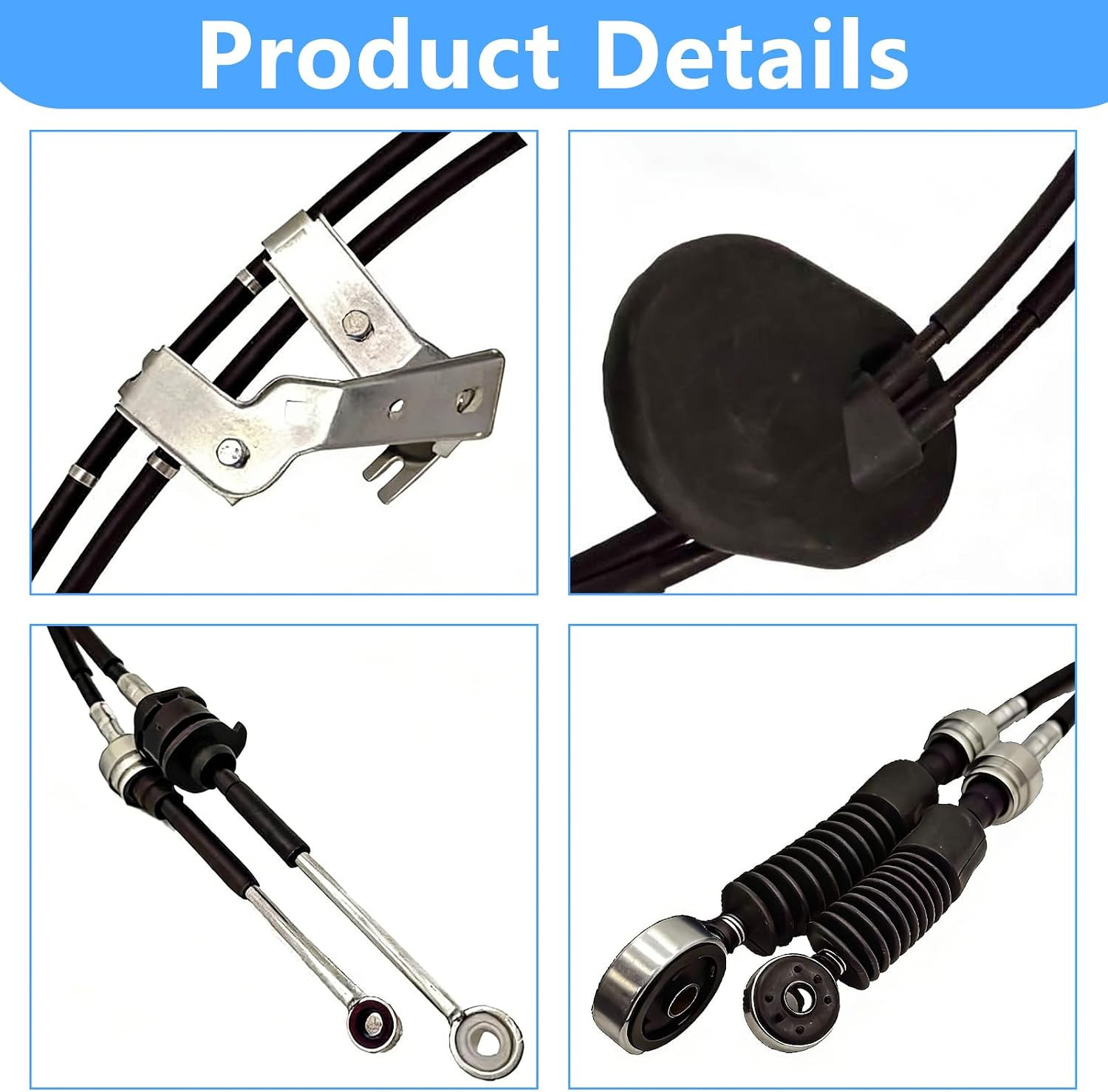 54310-S5A-033 Shifter Cable Compatible with Honda Civic 1.7L 2001-2005 DX EX GX