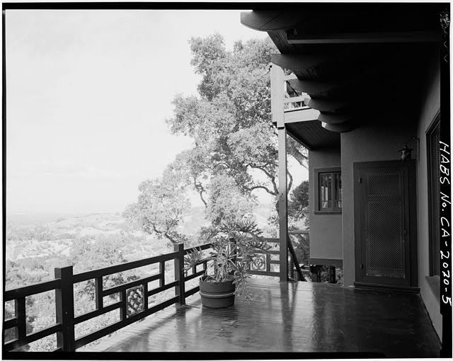 Photo:Los Gatos California Yung See San Fong House North Porch 1900s