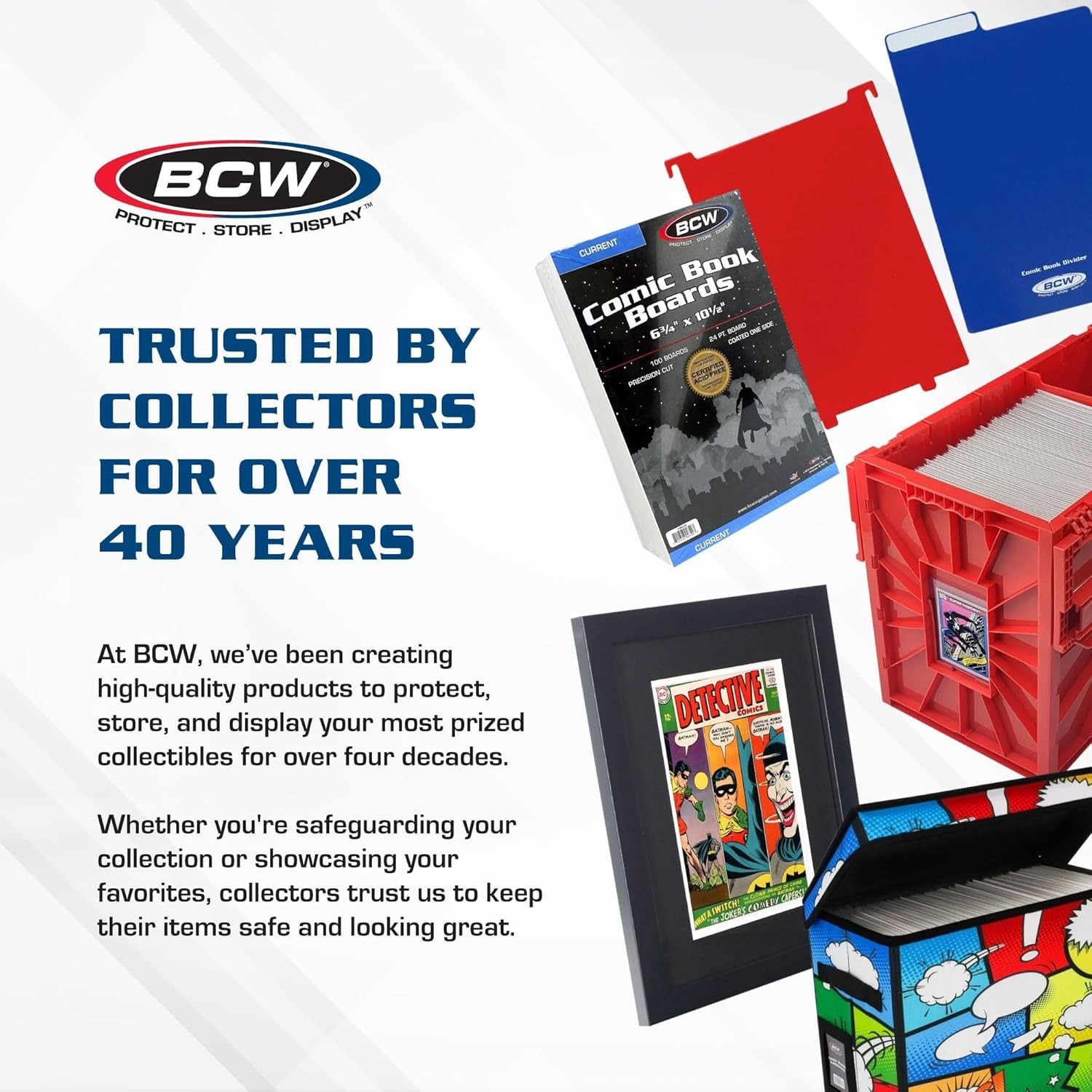 Visual Comic Collection Management | 3-Pack Red Dividers for Short and Long Bins