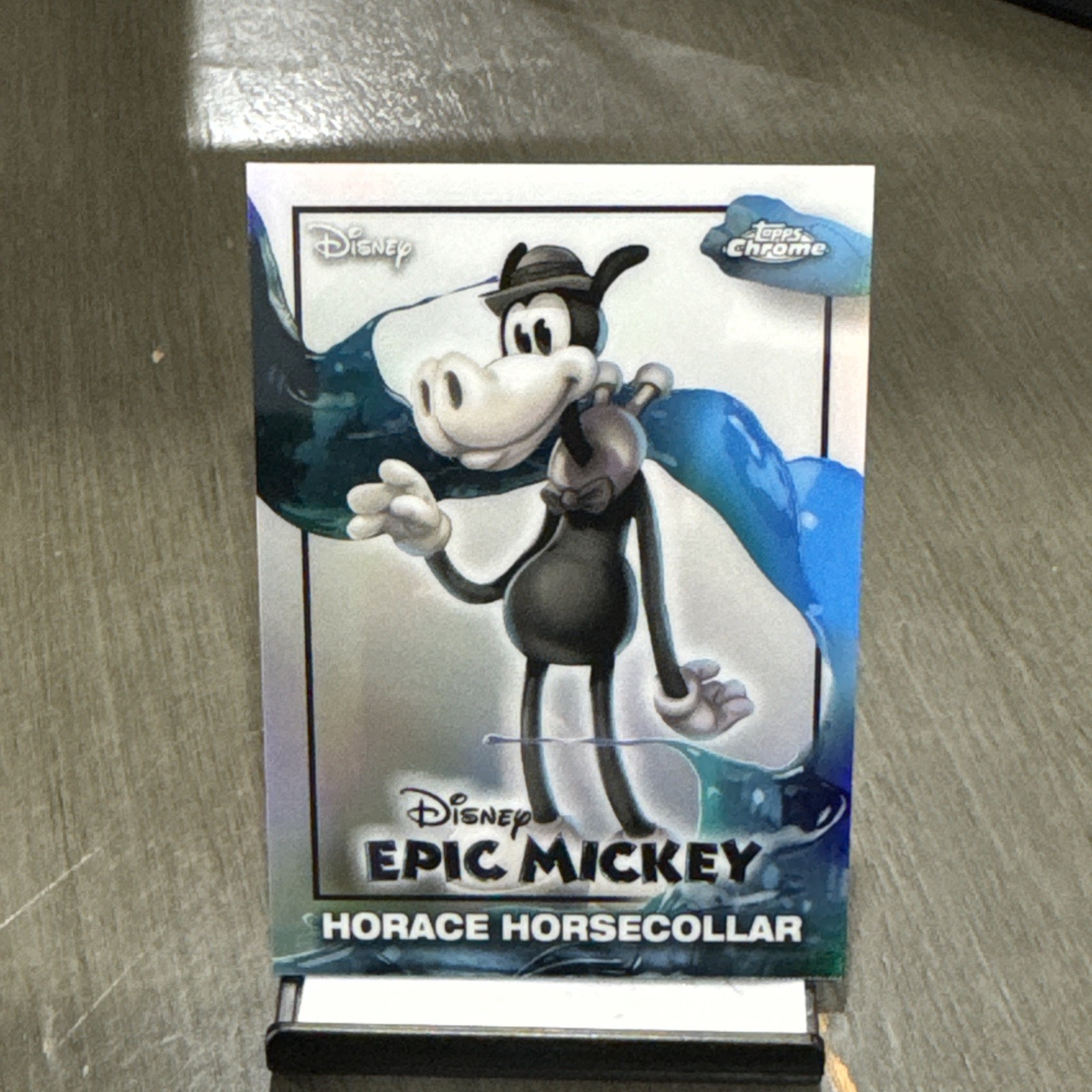 2026 Topps Disney Neon #EM-2 Horace Horsecollar Epic Mickey Refractor