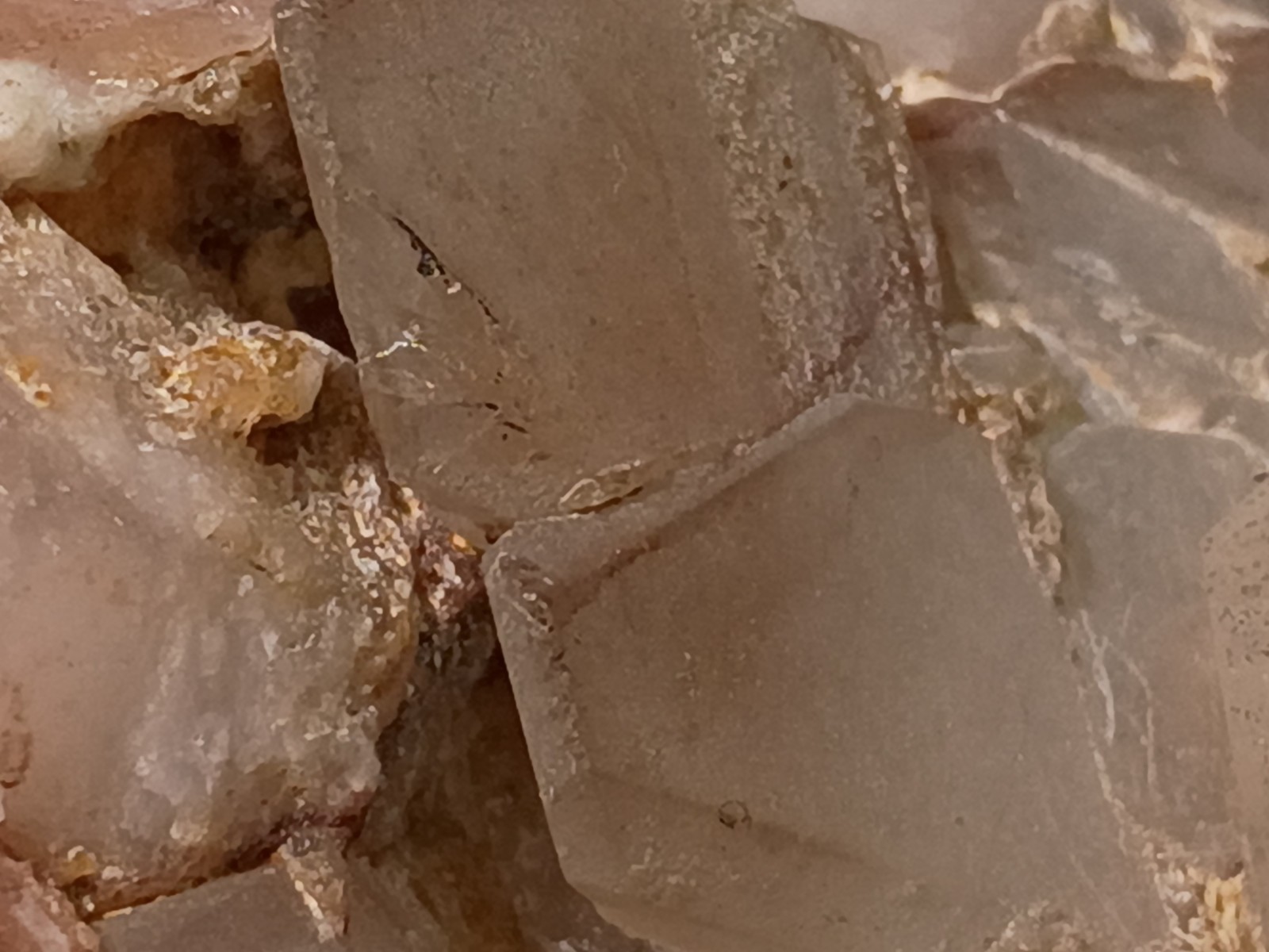 Exceptional Missouri Topaz Cluster (144g) – Iron-Oxide Accents – Ex. Cox Collect