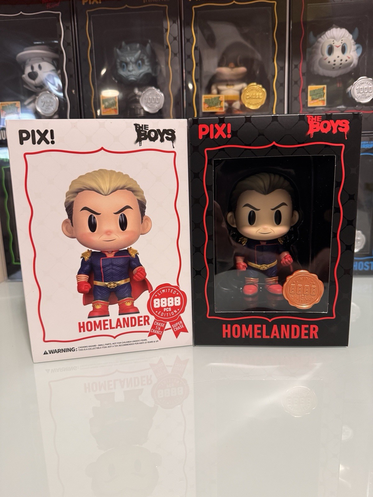 Thrilljoy PIX! The Boys: Homelander Hero LE 8888 Common