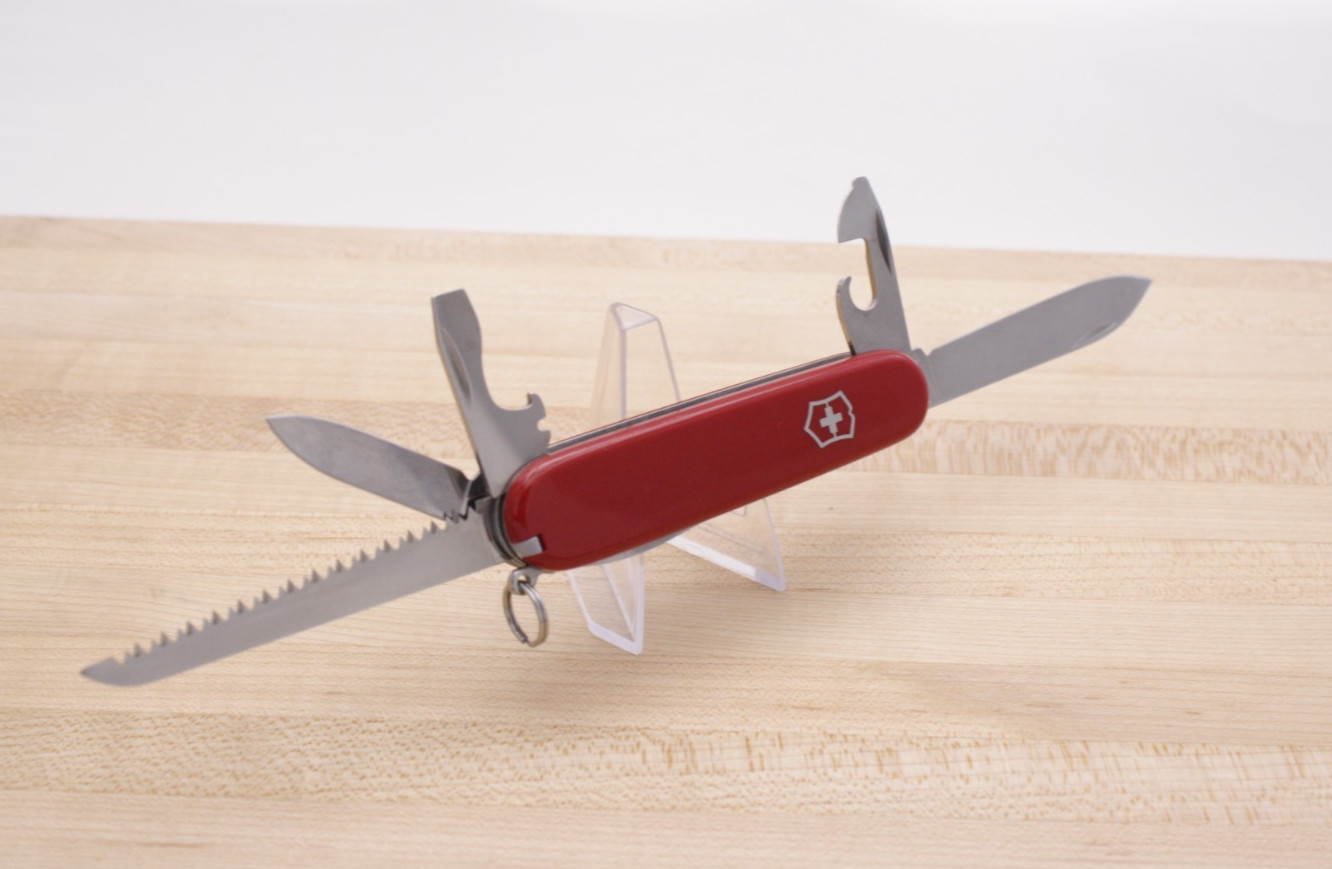 Victorinox Hiker 1.4613 91mm Swiss Army Knife Wood Saw Serviced