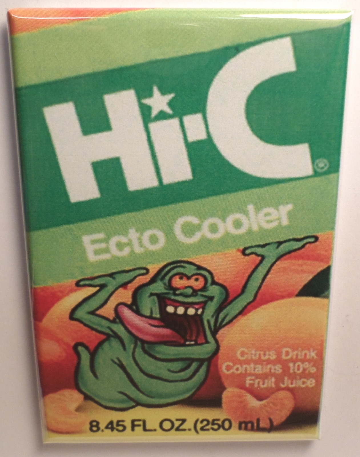 Hi-C Slimer Ecto Cooler 2″ x 3″ Refrigerator or Locker MAGNET Ghostbusters