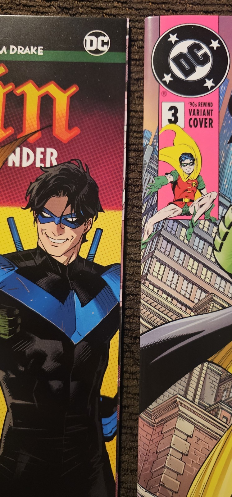 DC comics Tim Drake: Robin #2 & #3 – Dan Mora Todd Nauck Variant Cover B lot