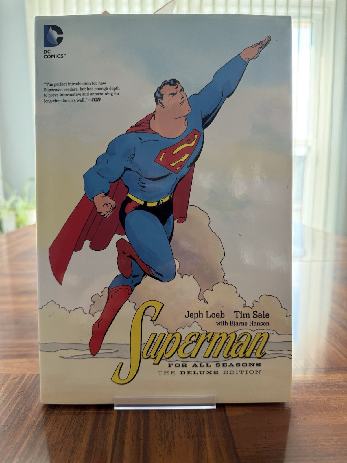 SUPERMAN FOR ALL SEASONS Deluxe Edition Hardcover Loeb & Sale (DC, 2014)