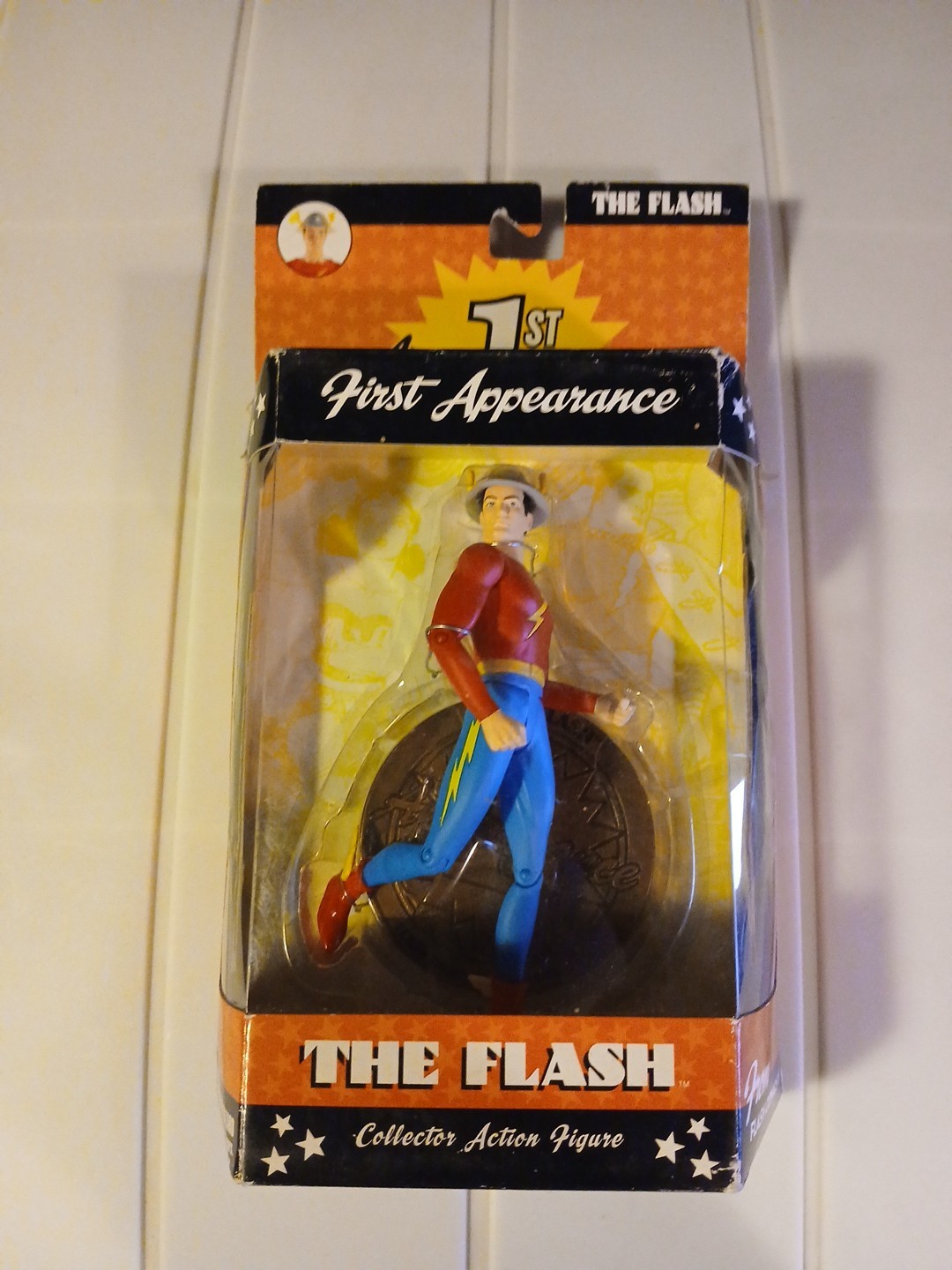 NIB DC Direct First Appearance Series 1 THE FLASH Collector Action Figure a 1st