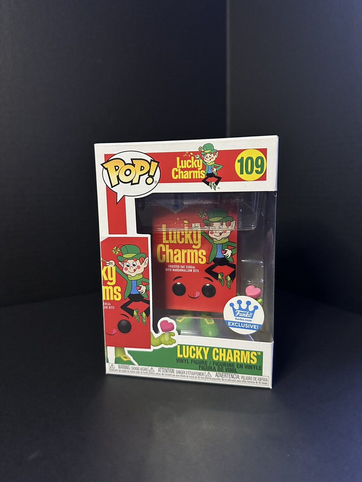 Lucky Charms Pop #109 Funko Exclusive Pop 2021 Vaulted Comes in Pop Protector