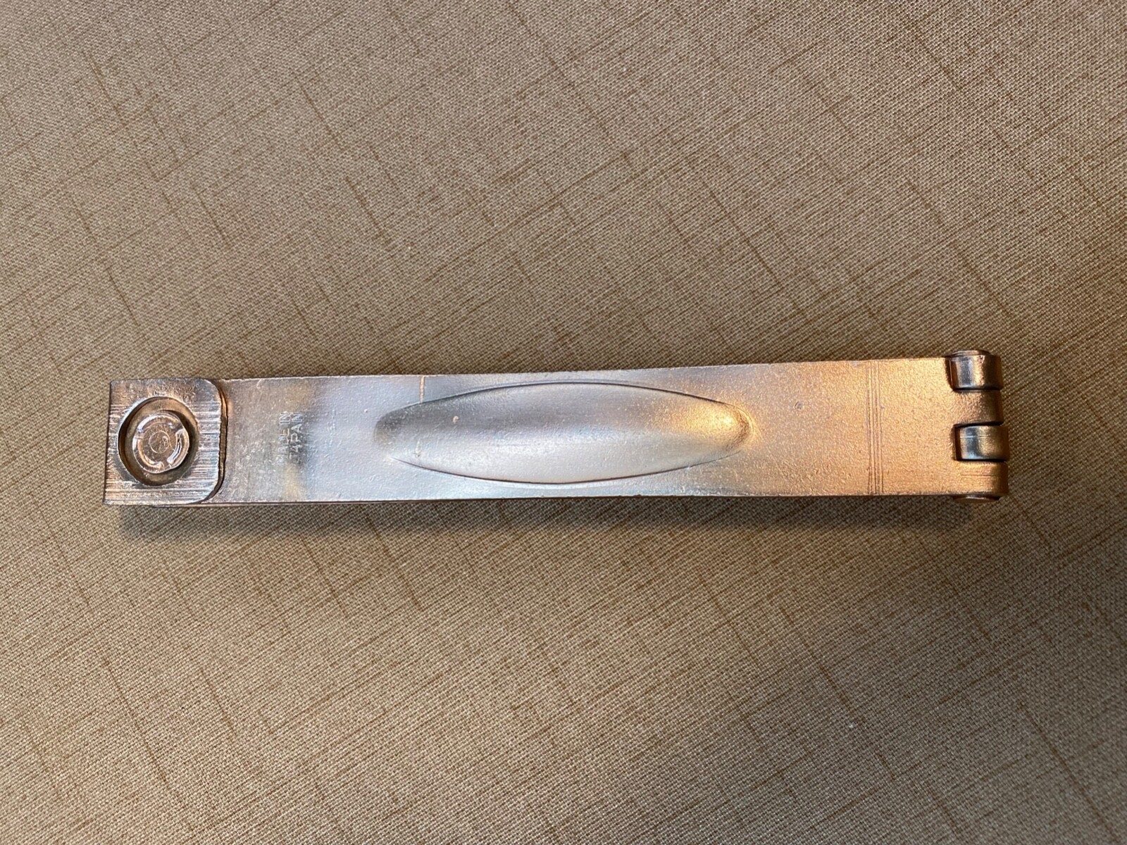 Vintage Eyelet / Grommet Tool, Solid Brass, Made in Japan, Cleaned and Shined