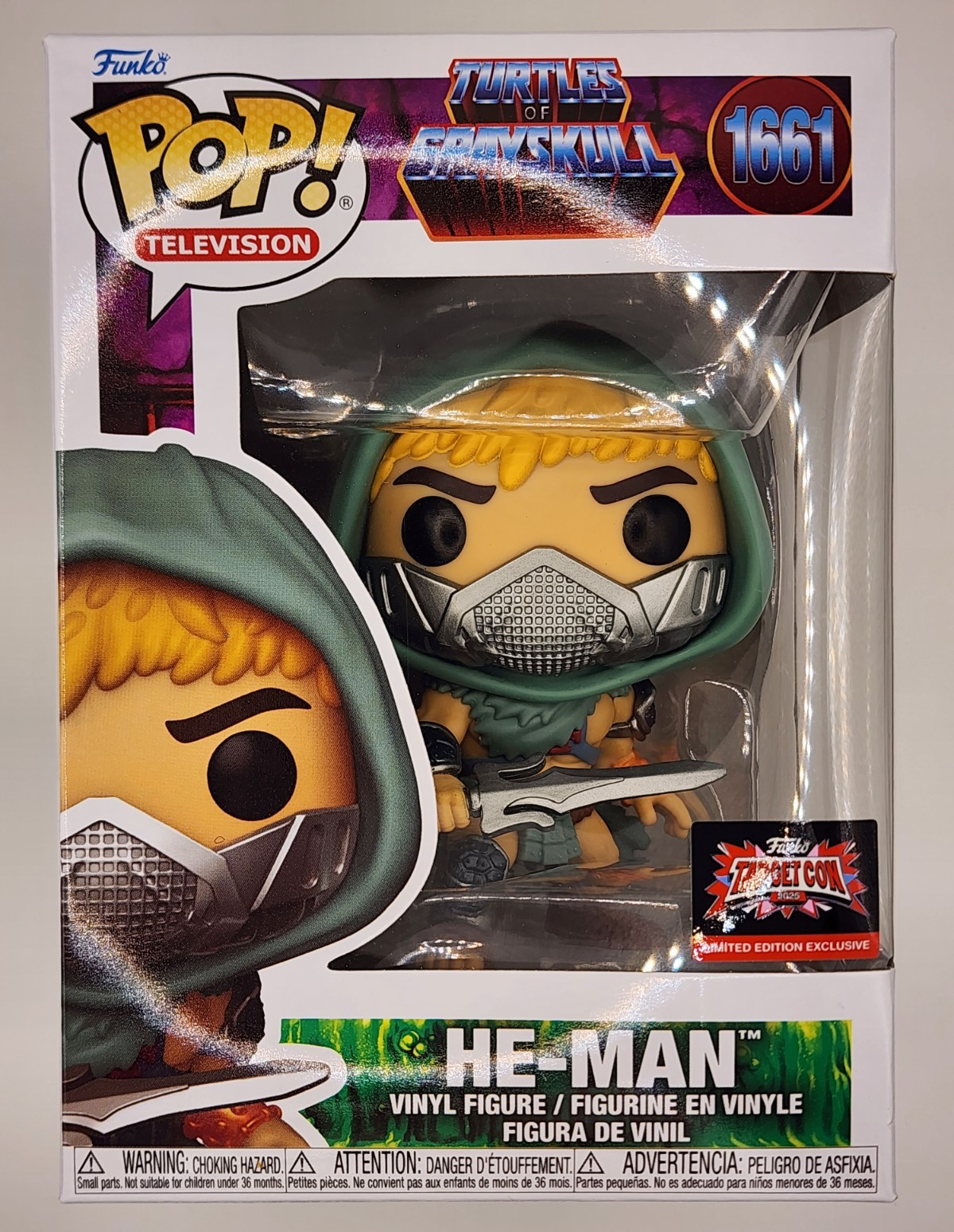 Funko Pop! Television He-Man #1661 TargetCon Limited Edition Vinyl Figure