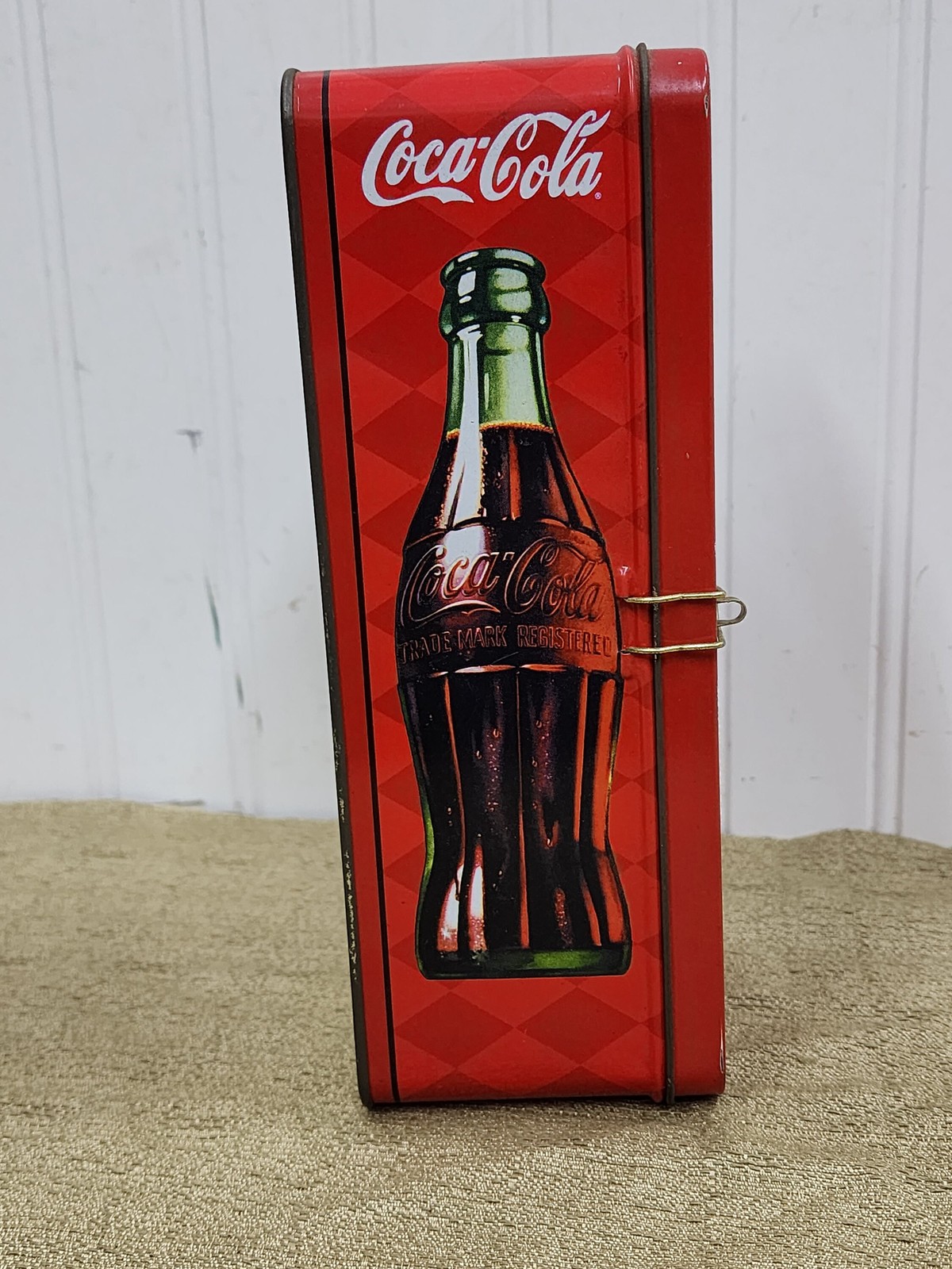 Coca Cola – Coke – Tin – Locker – 8 3/8″ tall, 3 1/4″ x 3 1/8″