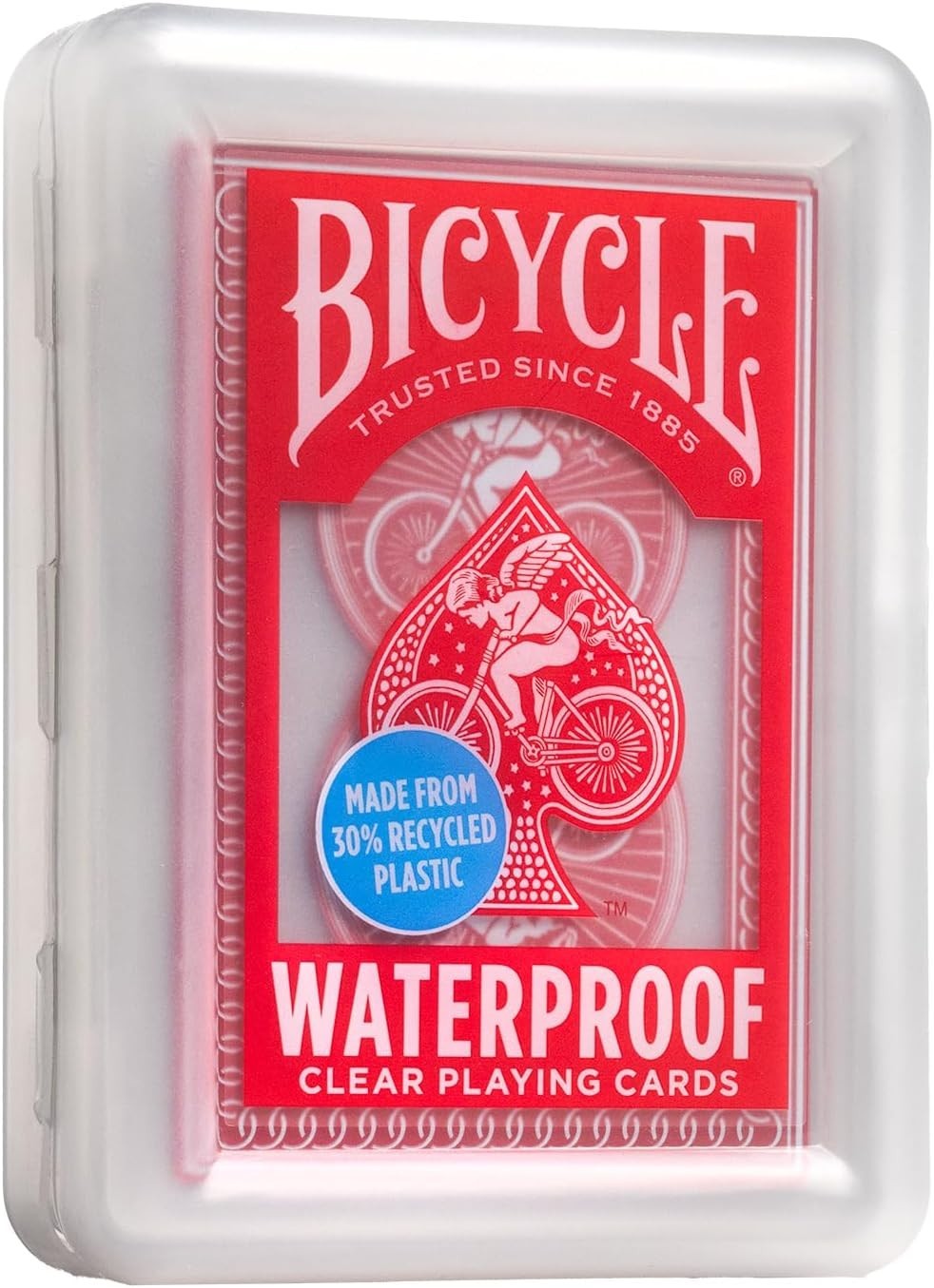 Durable Plastic Waterproof Playing Cards with Protective Case – Travel Ready