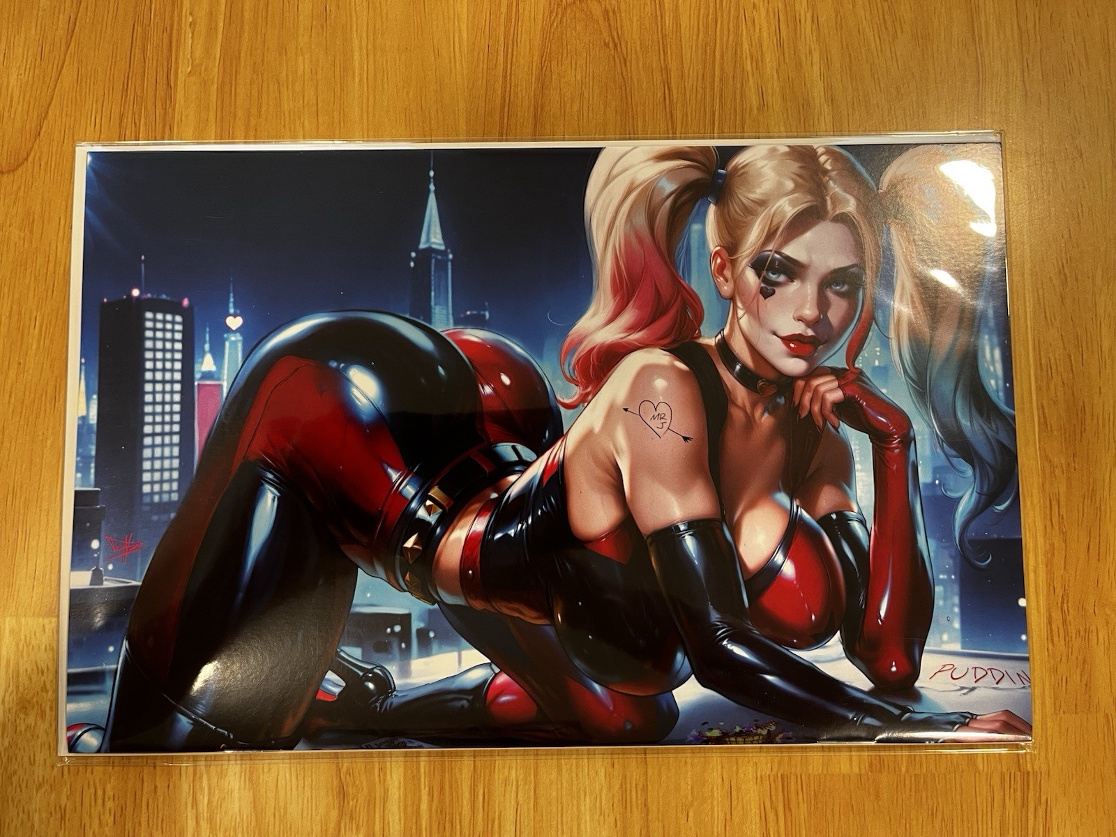Artist Alley Comics Multiverse Saga Harley Quinn Virgin Landscape Variant