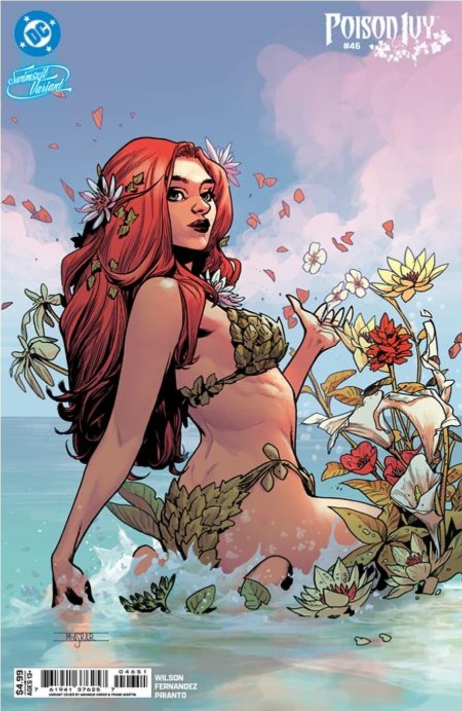POISON IVY #46 COVER E MAHMUD ASRAR SWIMSUIT VARIANT PRE-SALE 7/1