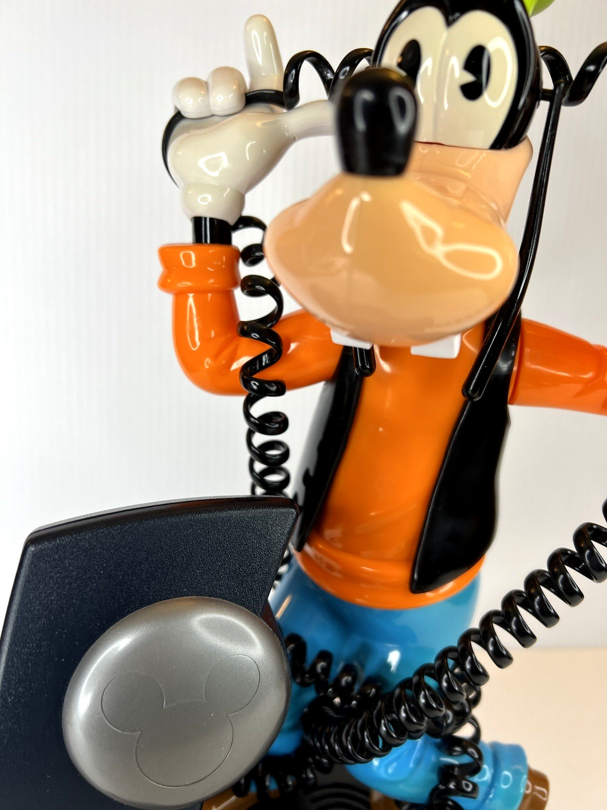 Disney Goofy Cordless Animated Talking Telephone Home Phone – Vintage working