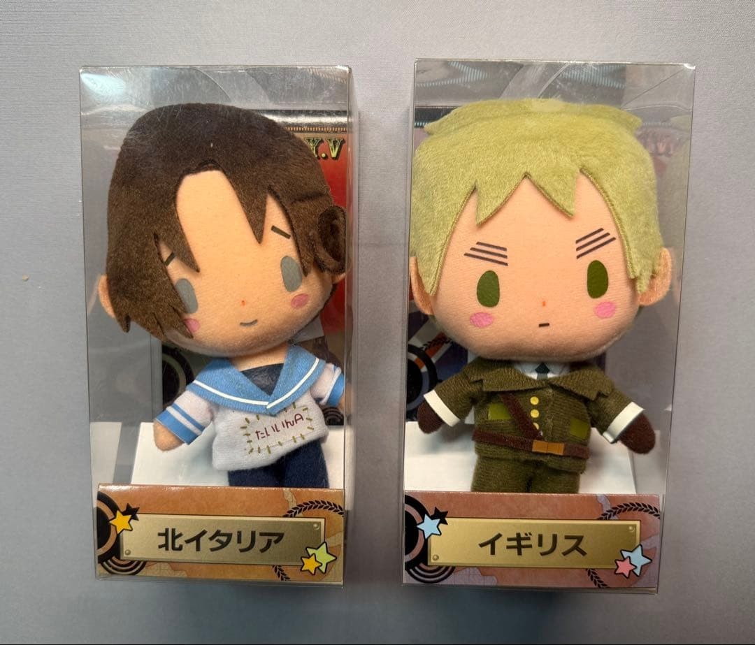 Hetalia Axis Powers Plush Doll set of 2 about 15cm