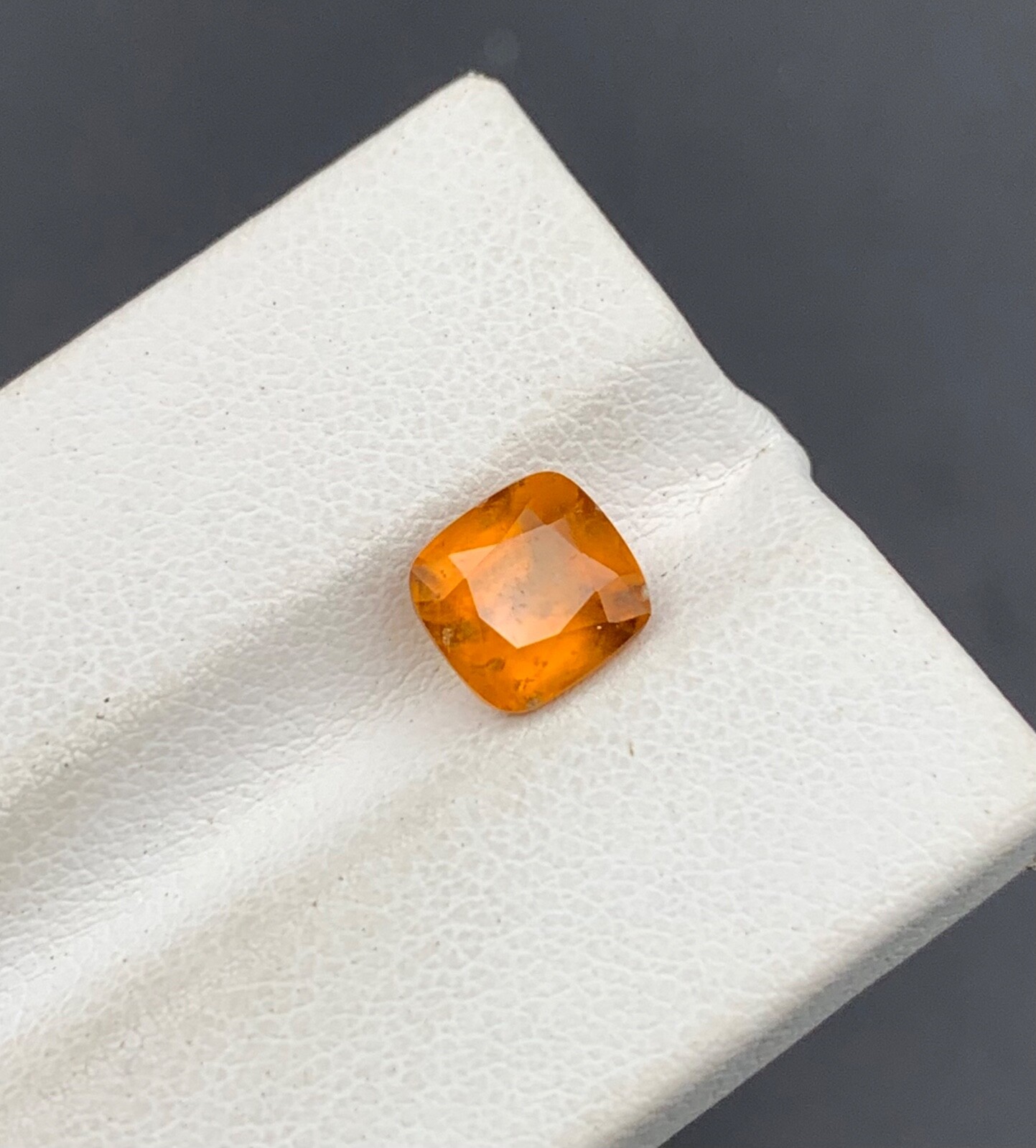 2.35 Cts Hessonite Garnet Gemstone from Pakistan.
