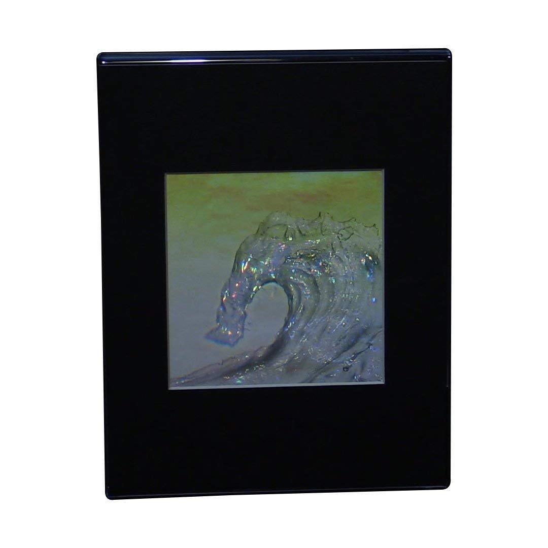 3D Wave Hologram Picture DESK STAND, Collectible EMBOSSED Type Film
