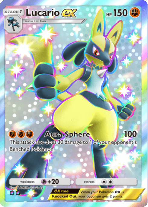 [DIGITAL] Lucario ex – Shiny Rare – ENG – Pokemon TCG Pocket