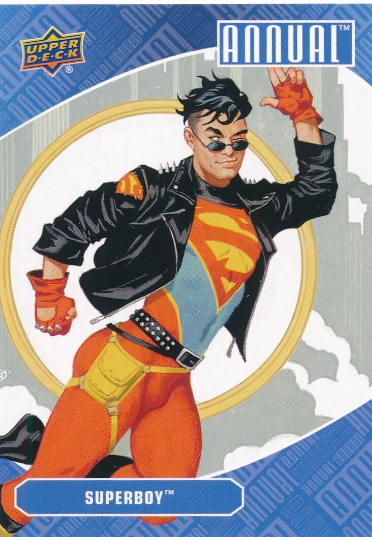 #76 SUPERBOY 2023-24 Upper Deck DC Annual