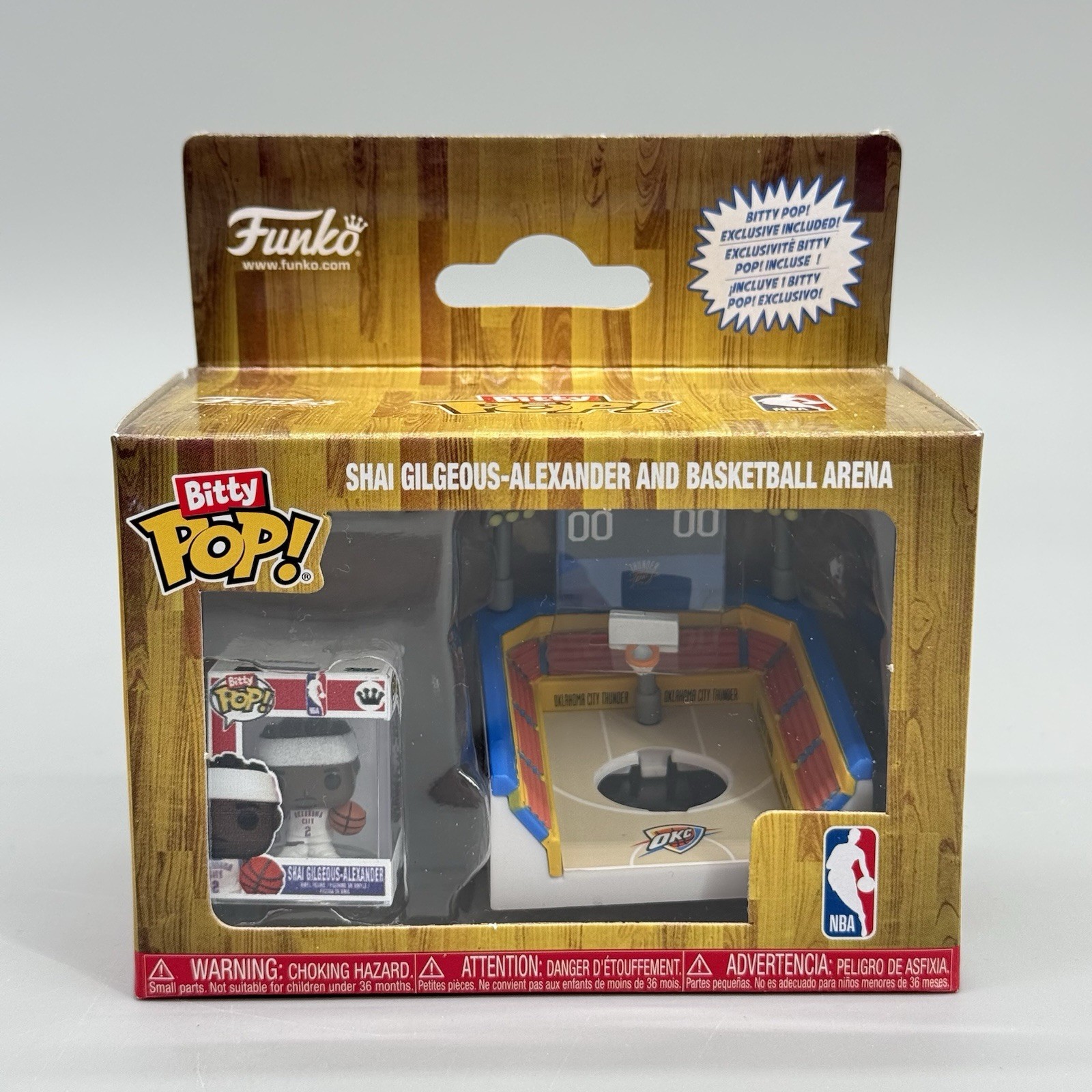Funko Bitty Pop! Deluxe NBA Arenas – Shai Gilgeous-Alexander OKC Thunder