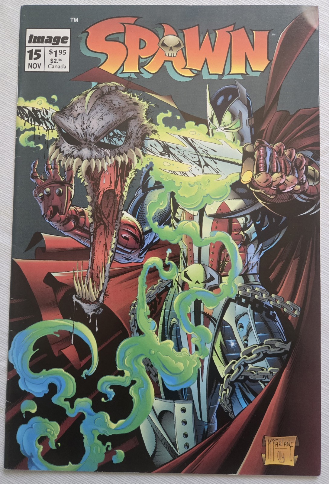 SPAWN #15 – Todd McFarlane – Image Comics (1993)