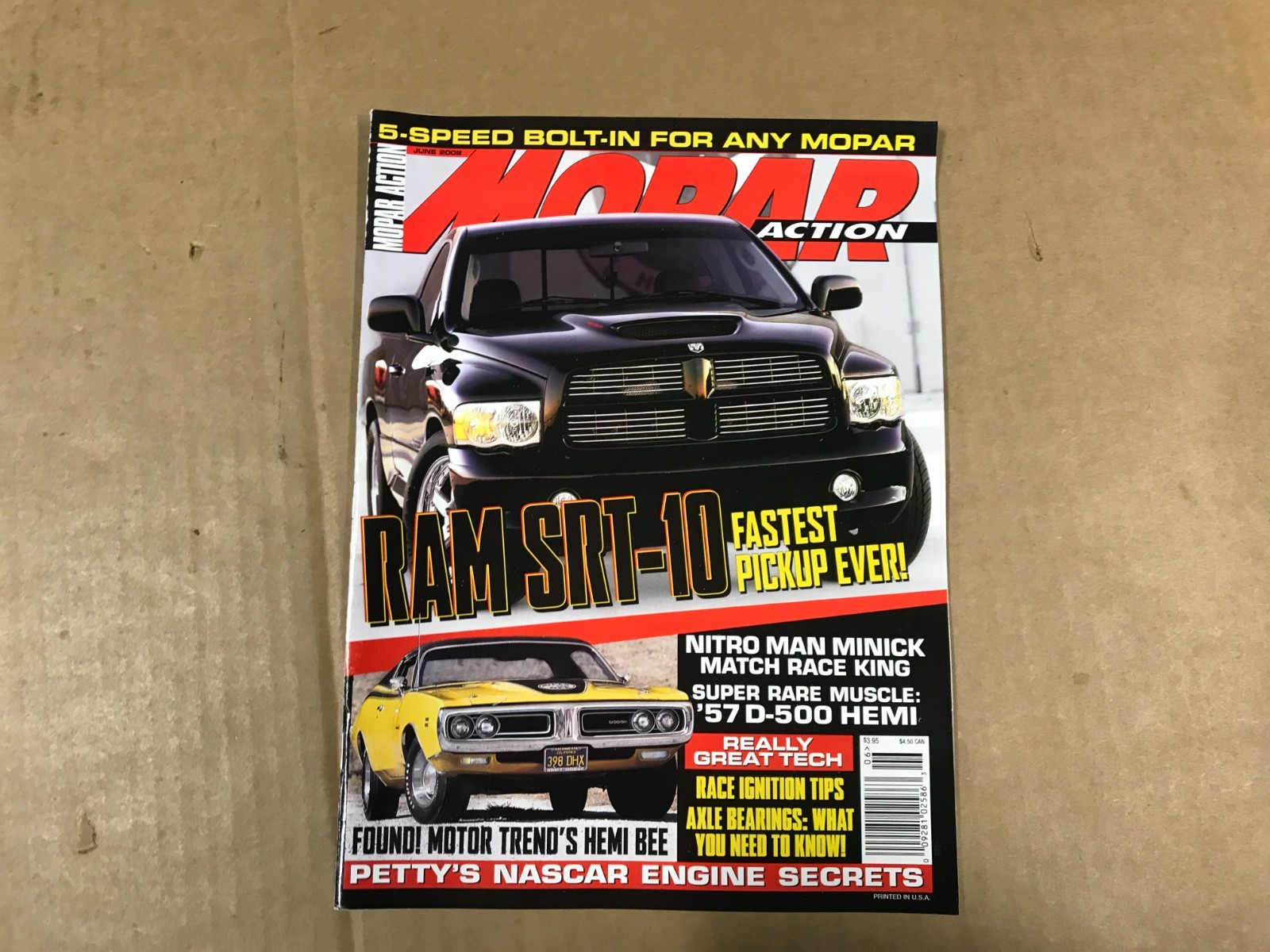 Mopar Action Magazine – “Ram SRT-10” – June 2002
