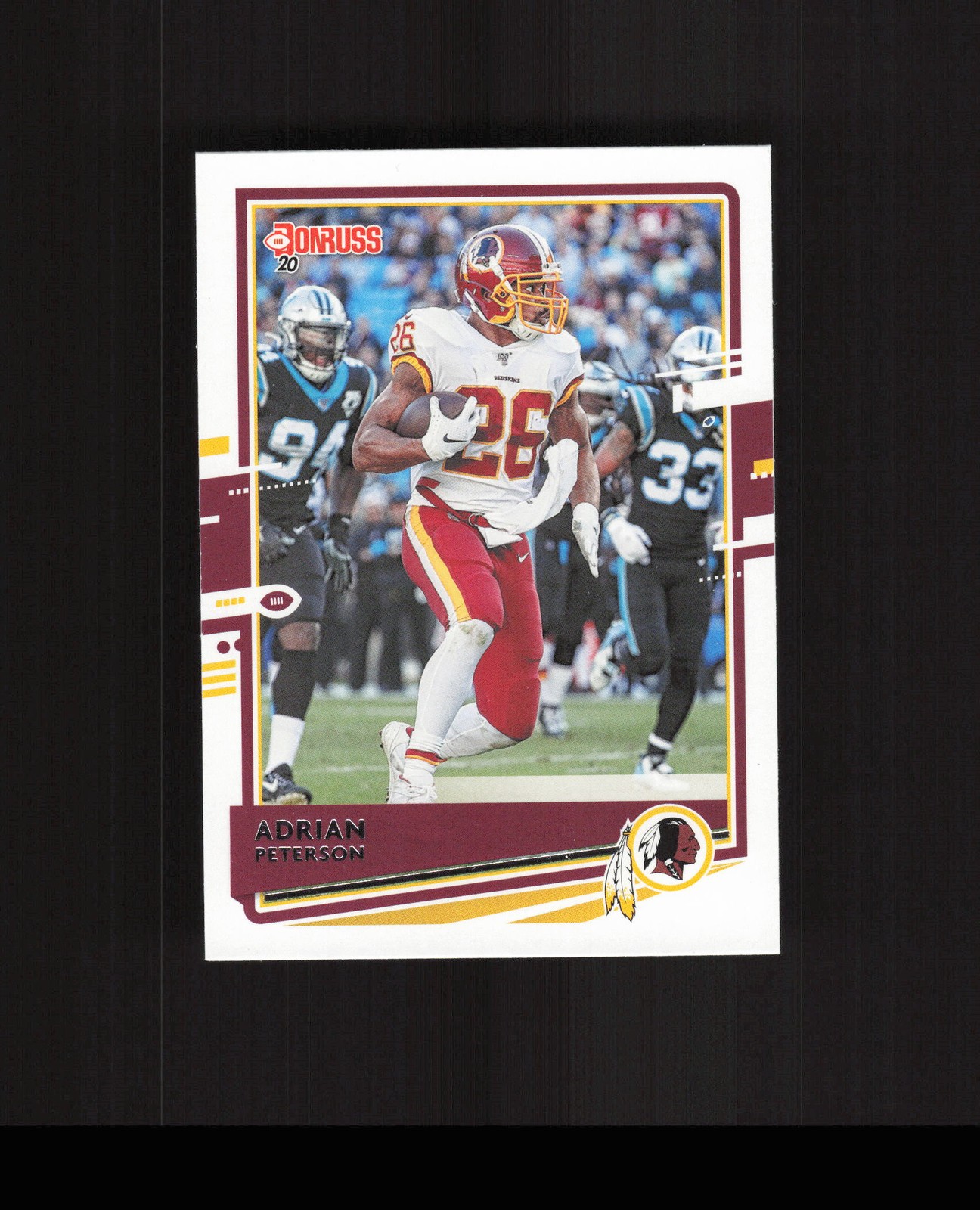 2020 Donruss #238 Adrian Peterson Football Card
