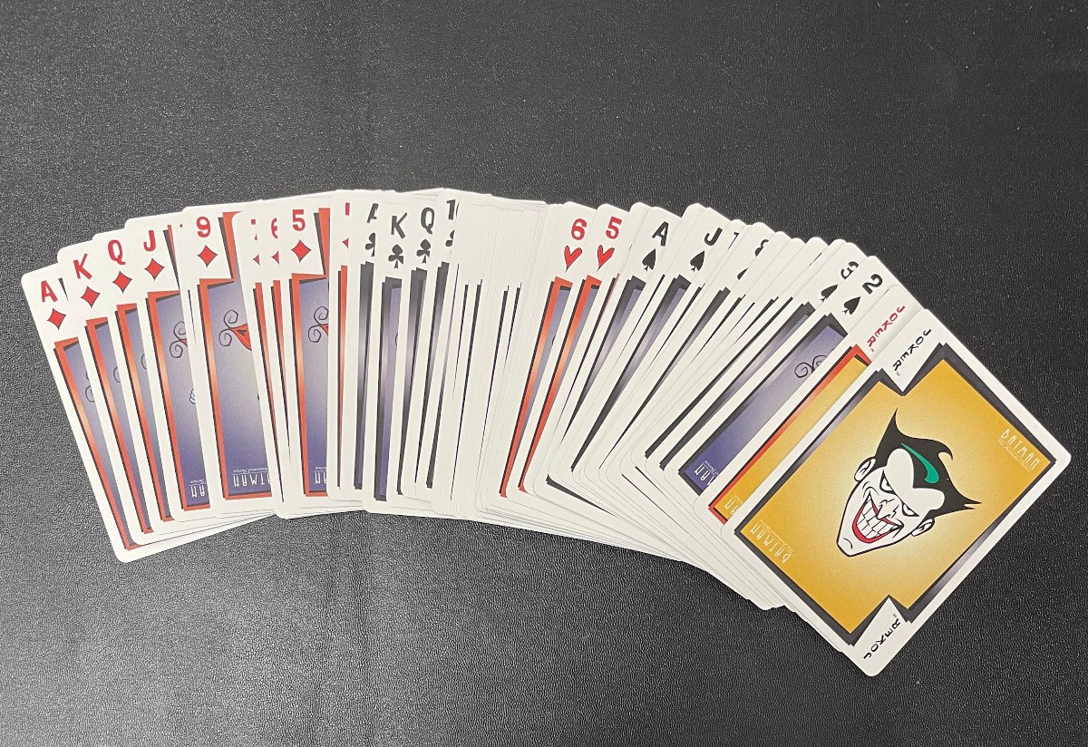 2026 Upper Deck Batman Animated Series Jokers Wild Complete 54 Card Deck Set