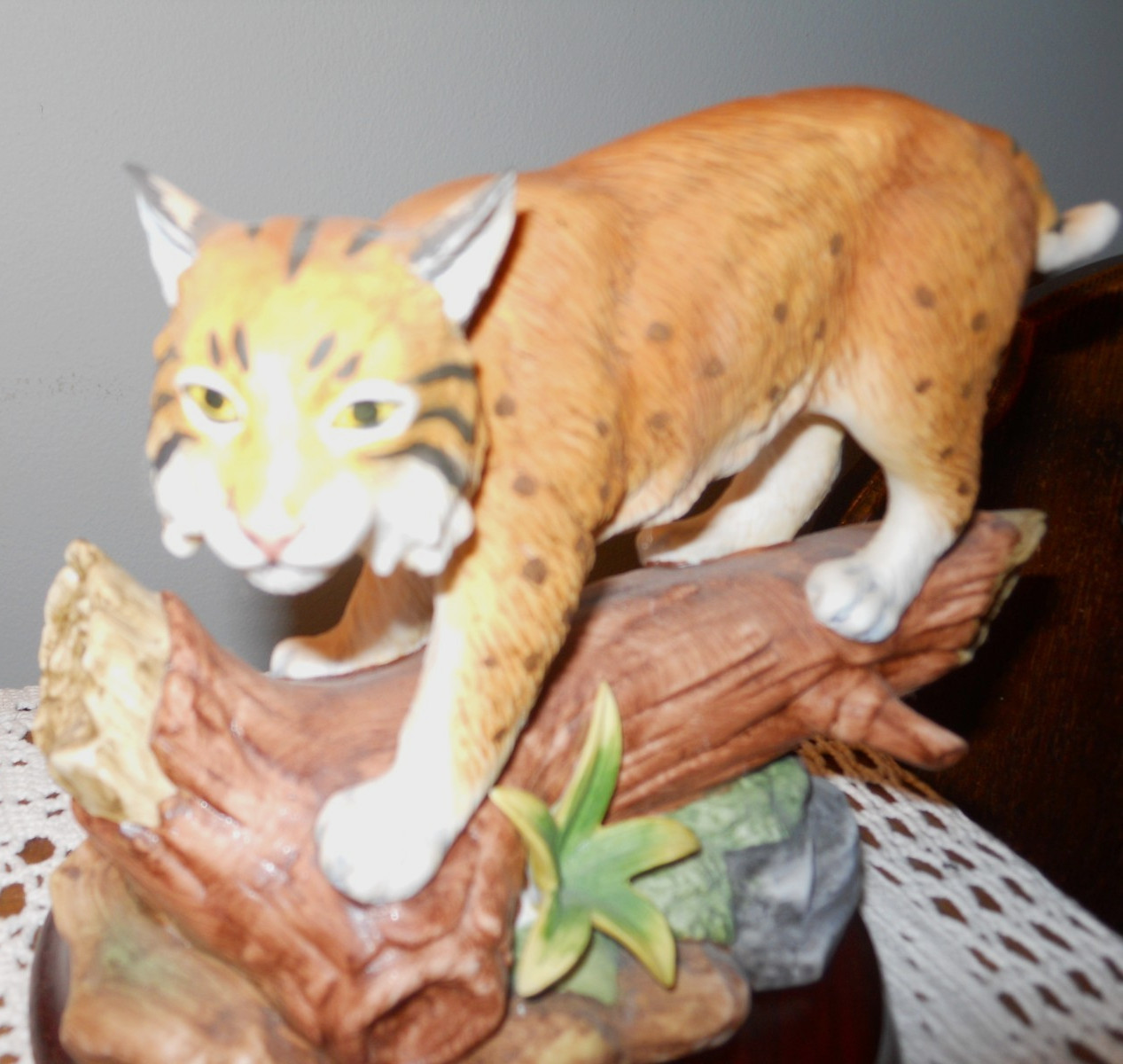 Andrea Sadek “Bobcat” #5617 w/ wood stand!