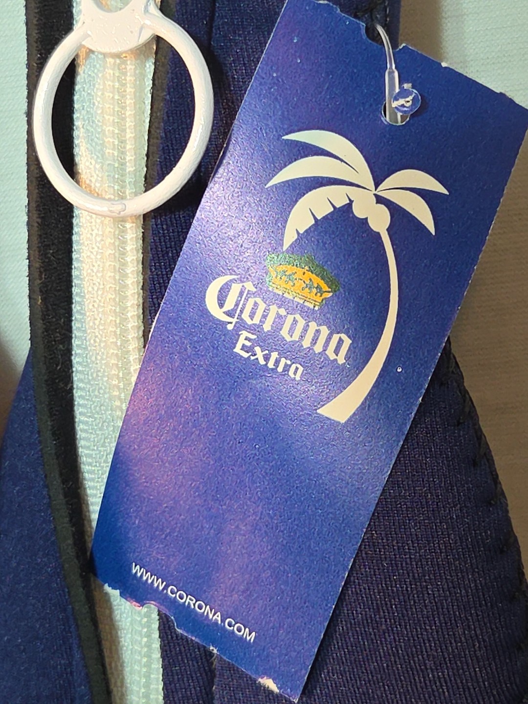 2 CORONA EXTRA BEER BOTTLE ZIP UP COOLER HUGGIE COOZIE COOLIE KOOZIE NEW BARWARE