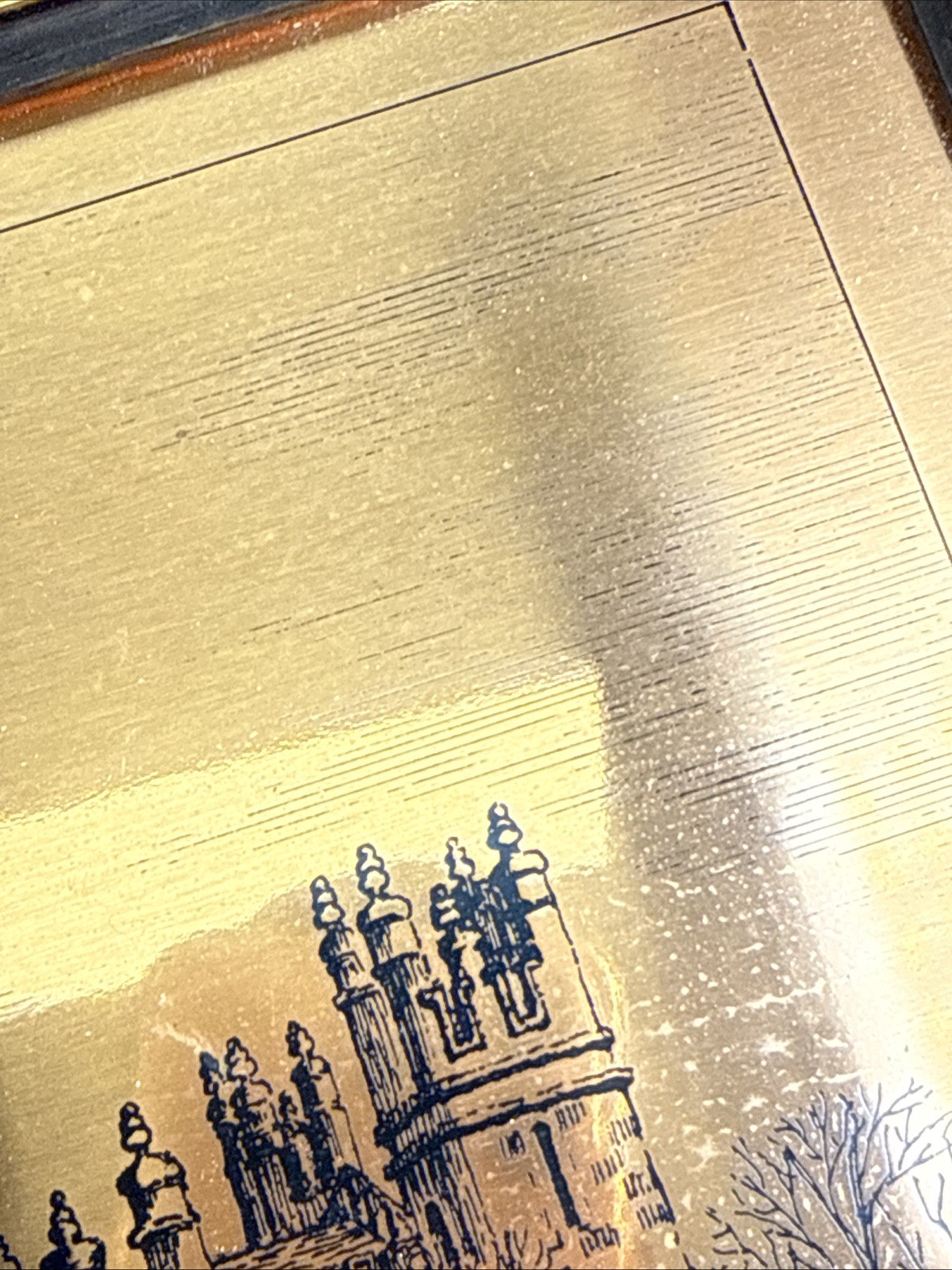Monkstown Parish Church By Muriel Morgan, Etched In Copper, 12in X 9.5in