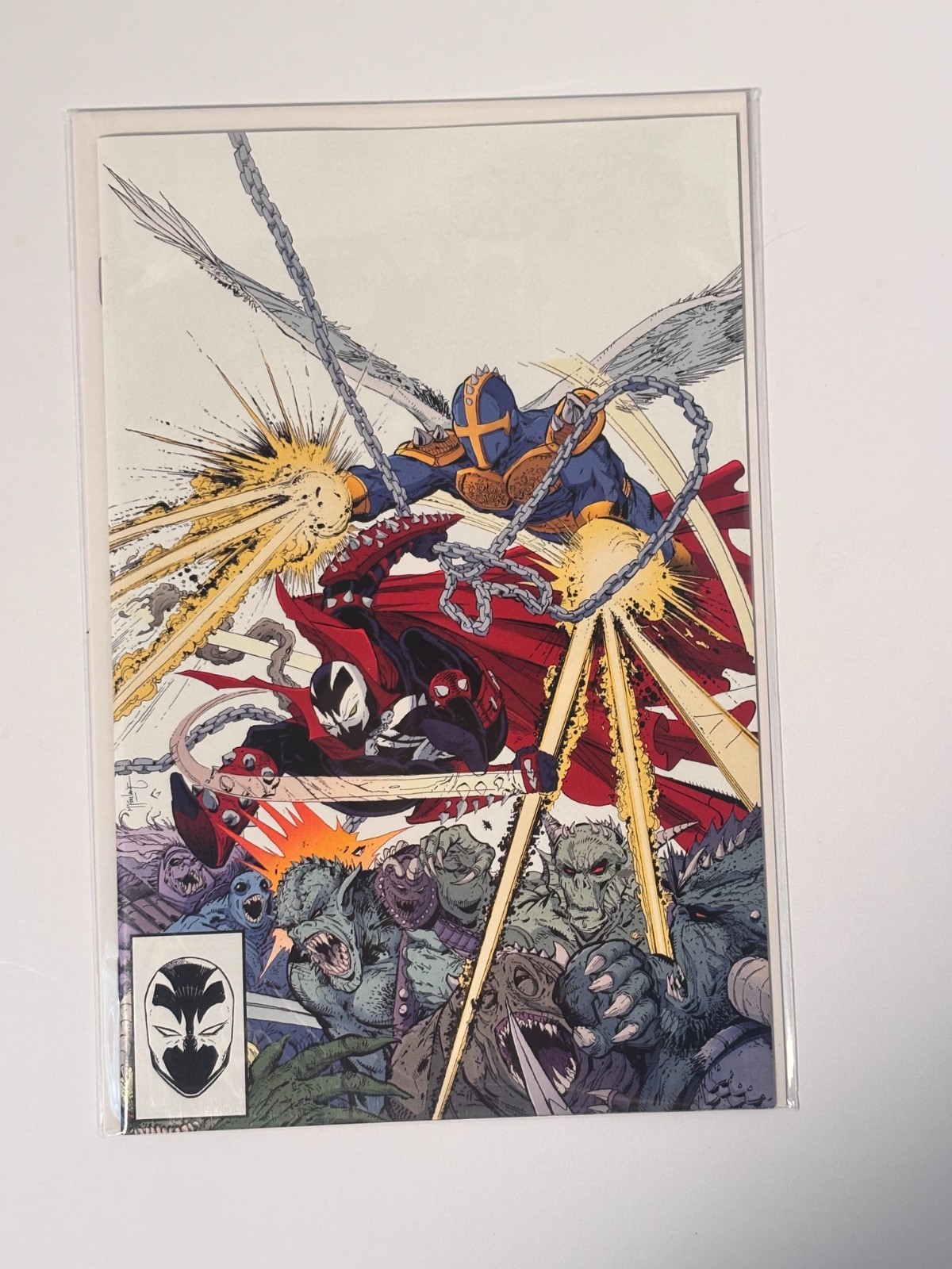 Spawn #299 Virgin Image Mcfarlane Mylar & Mylite