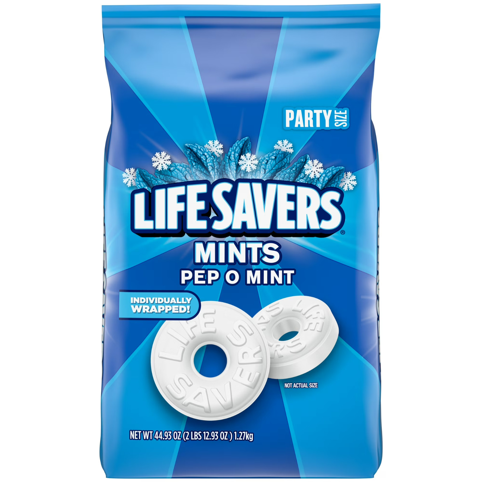 Life Savers Pep-O-Mint Breath Mints Hard Candy, Party Size – 44.93 oz Fast ship